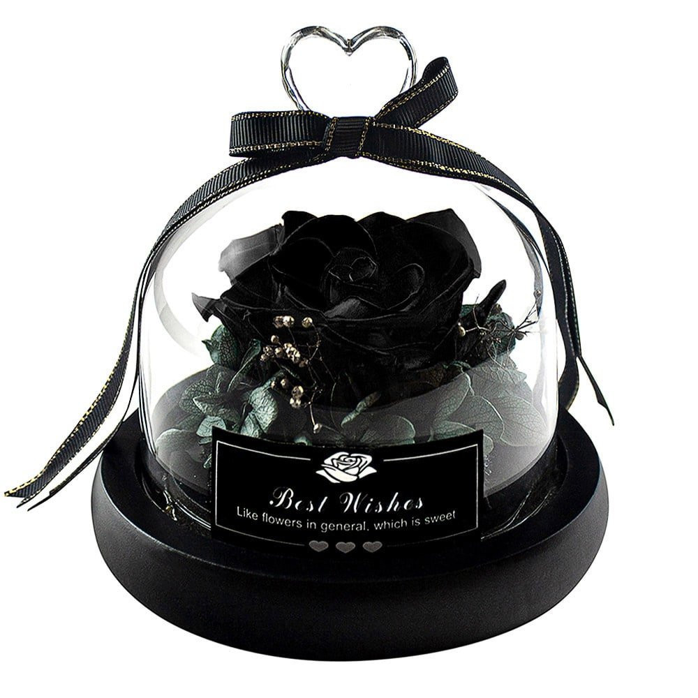 Małe Nieskończoność Rose - Black