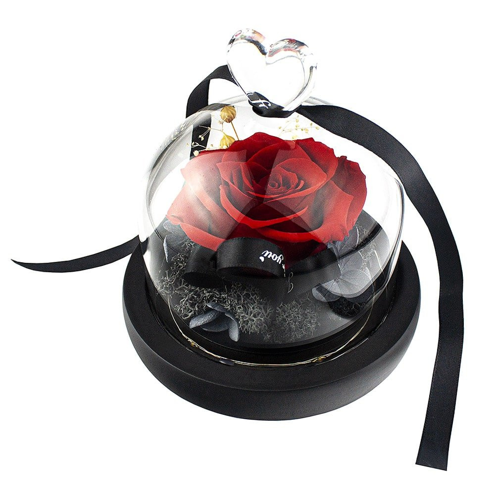 Małe Rose w Bell Jar - Red