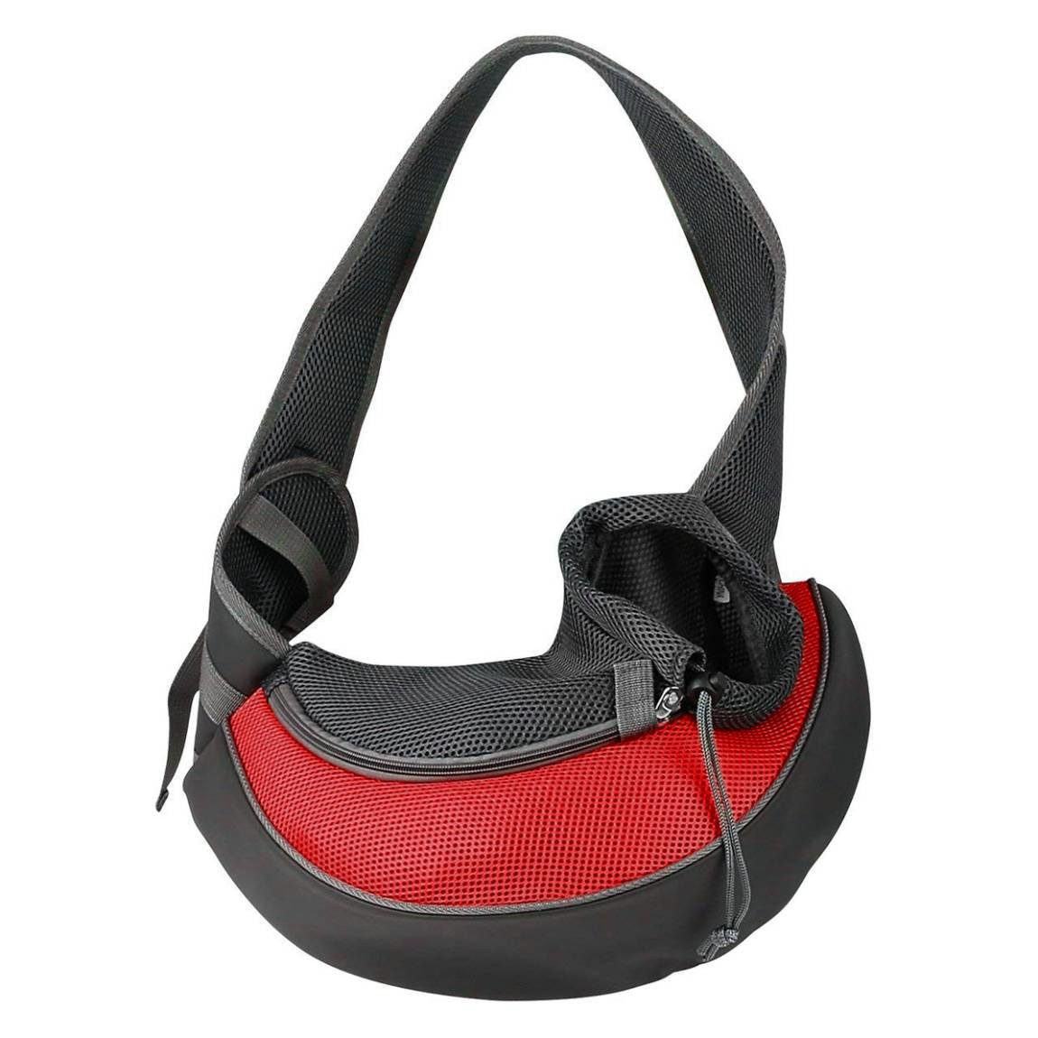 Małe Pet Carrier Bag - Red