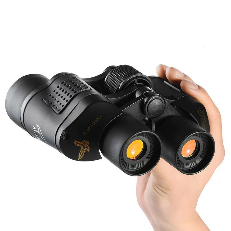 Binoculars with bag