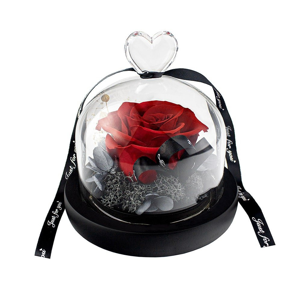 Małe Rose w Bell Jar - Red