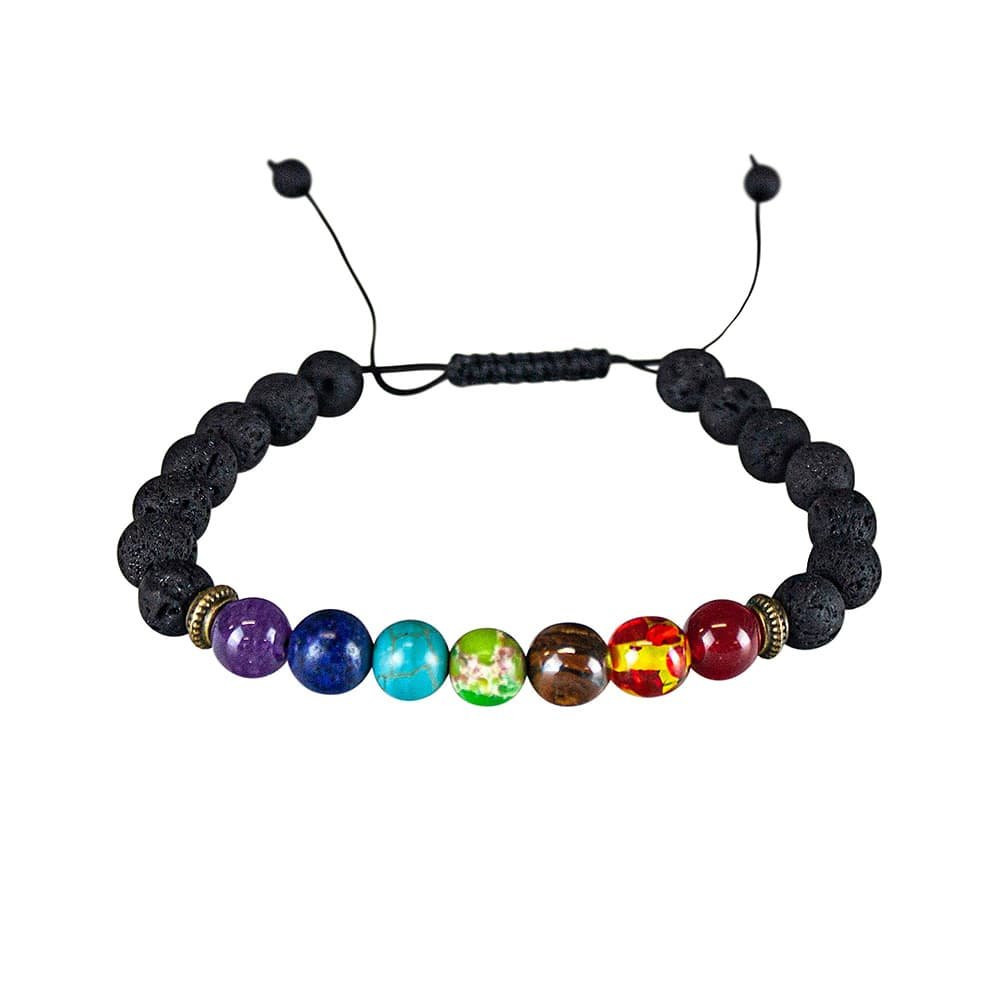 Bracelet Chakra Détail Macramé