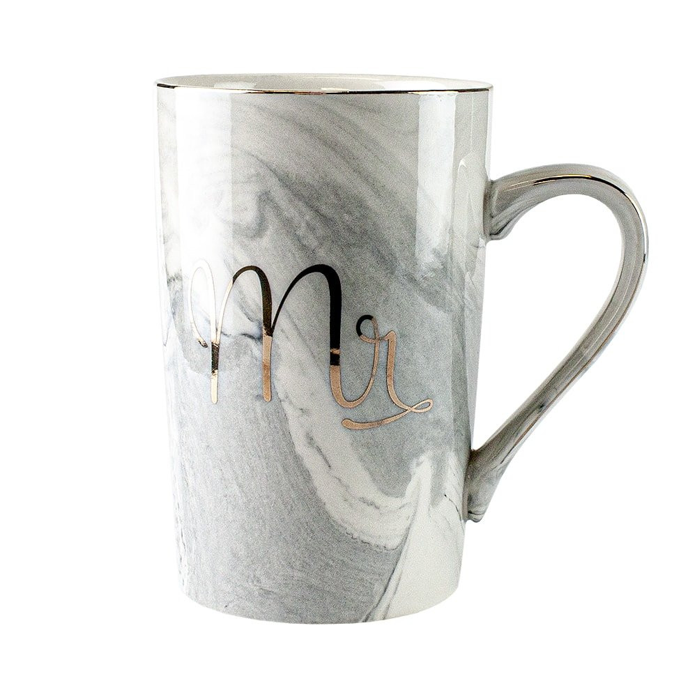 Mug with lid and spoon - Mr