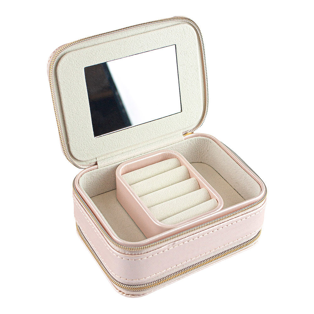 Doppelseitige Reisebox – Pink