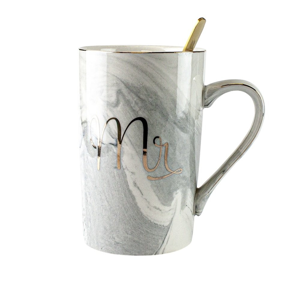 Caneca com tampa e colher - Mr