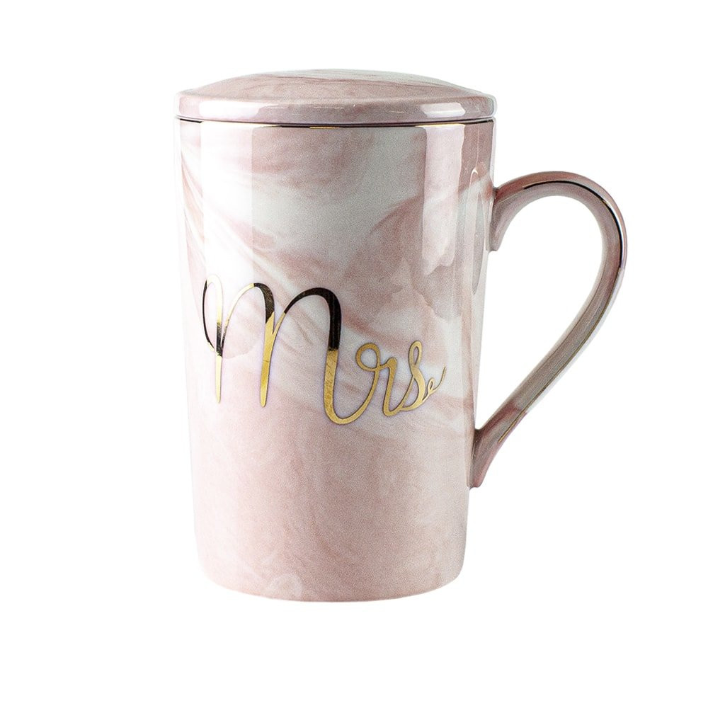 Tazza con coperchio e cucchiaio - Sig