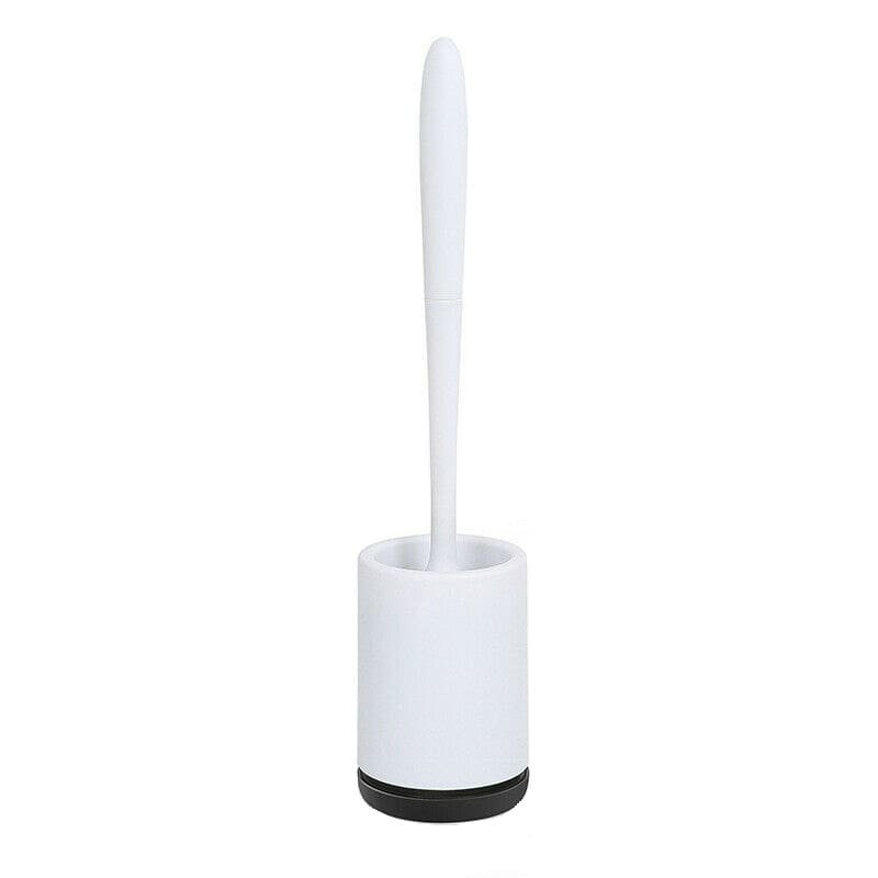 Brosse WC en silicone avec support