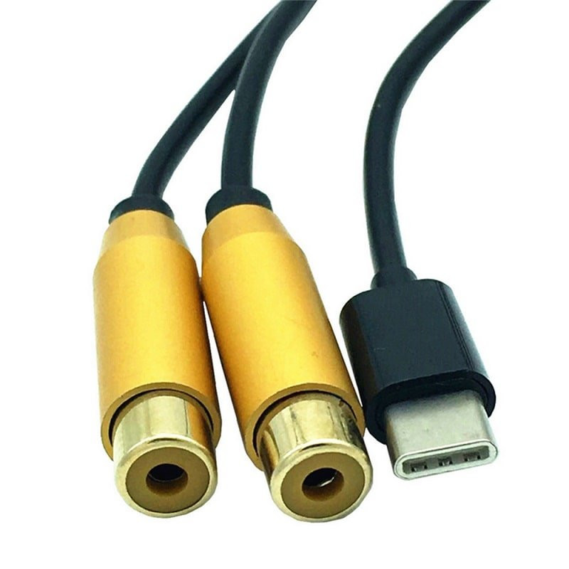 Cable adaptador - USB -C a 2x RCA