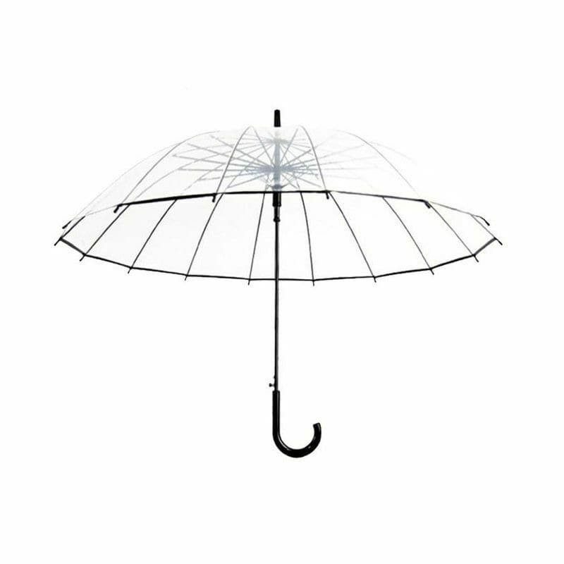 Transparenter Regenschirm