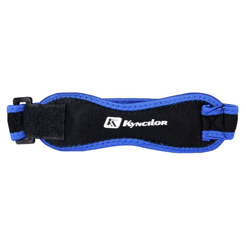 Adjustable knee strap for running - Blue