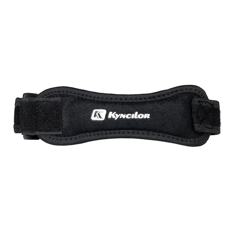 Adjustable knee strap for running - Black