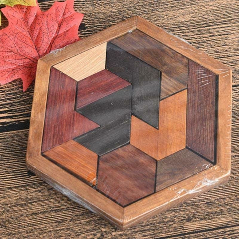 geometryczne puzzle