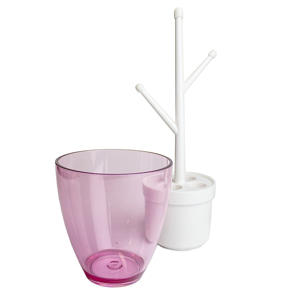Zahnbürstenhalter mit Becher - Rot
