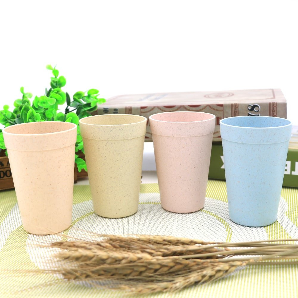 Set de 4 Tazas Biodegradables