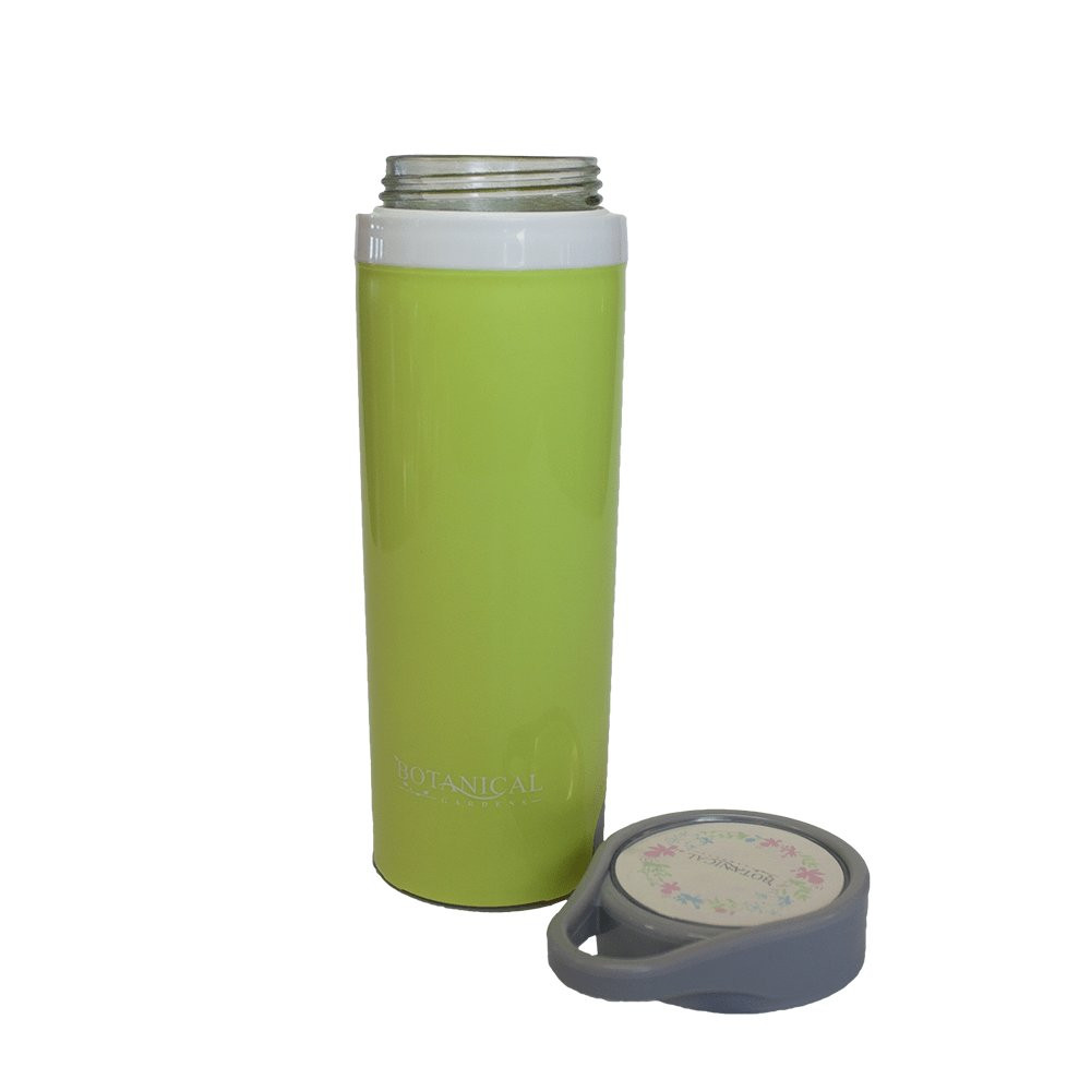 Flasche mit Saugstopfen - Grün