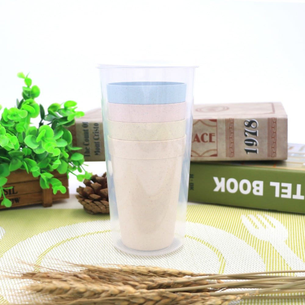 Set de 4 Tazas Biodegradables