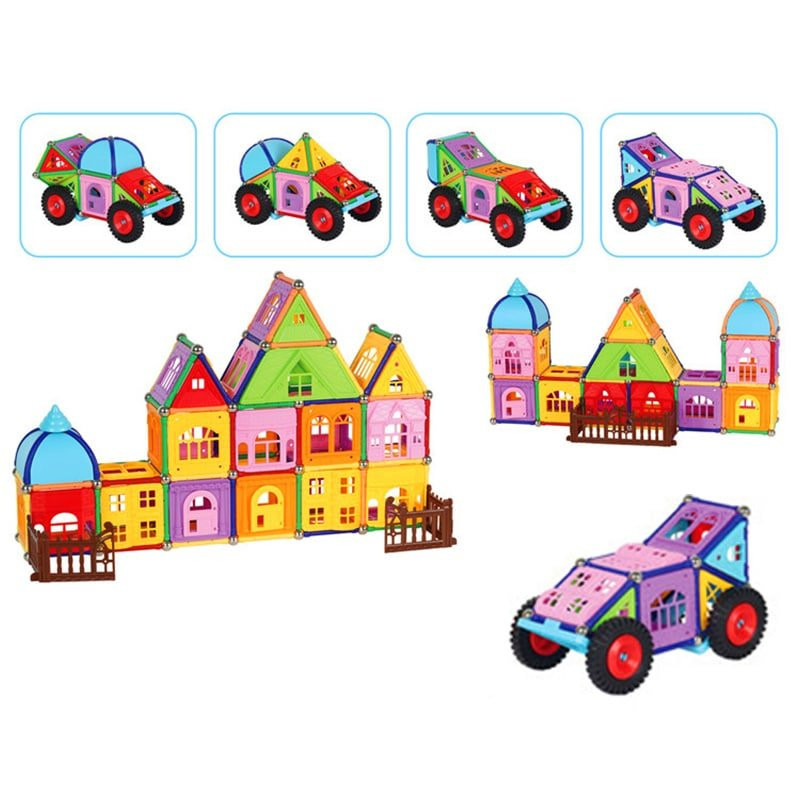 Witka, Magnetic Building Set - Castle