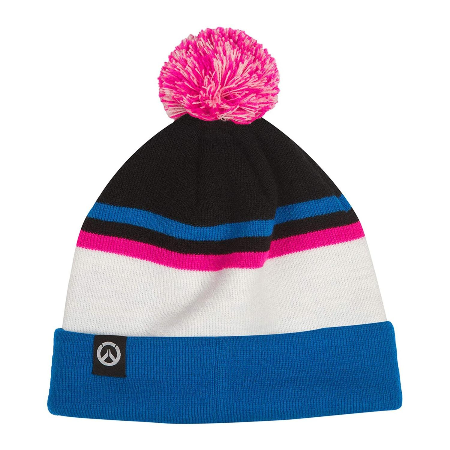 Overwatch, gorro con pom pom - d.va