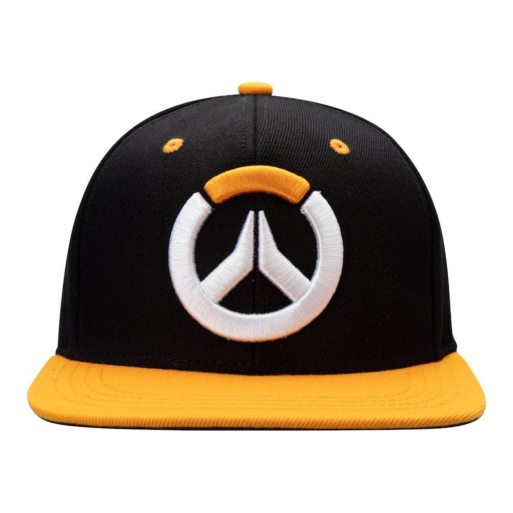 Overwatch, Snapback - Logo, Black / Orange