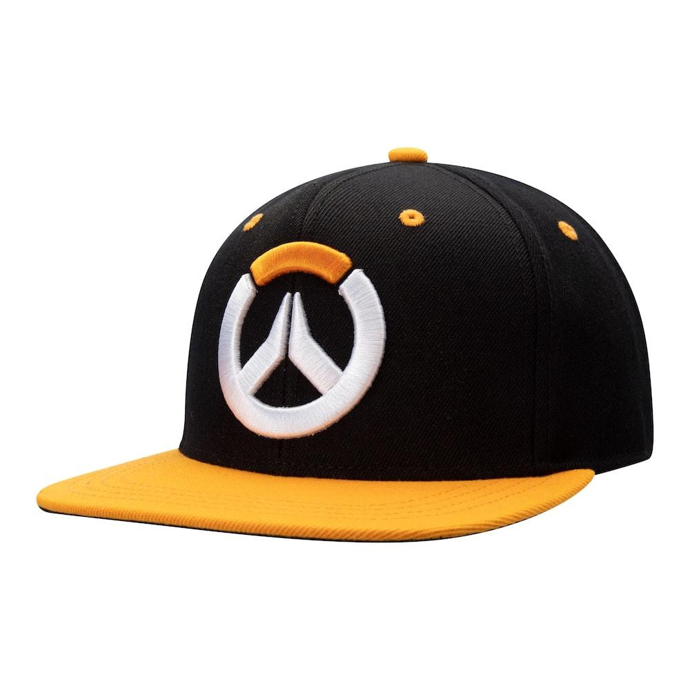 Overwatch, Snapback - Logo, Black / Orange