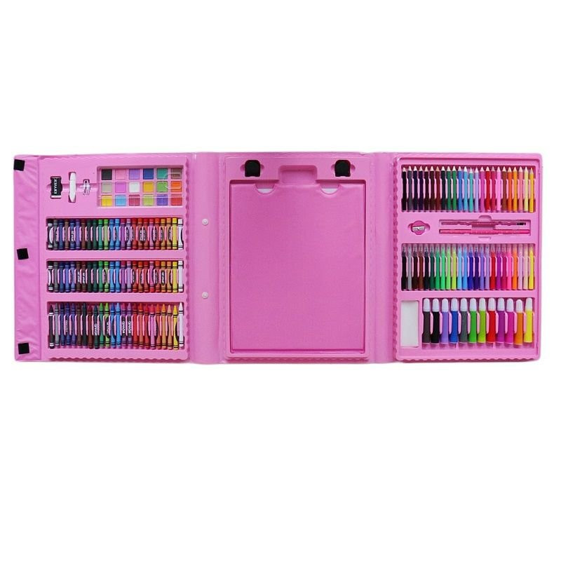 Art Box per bambini, 176 pezzi - Rosa