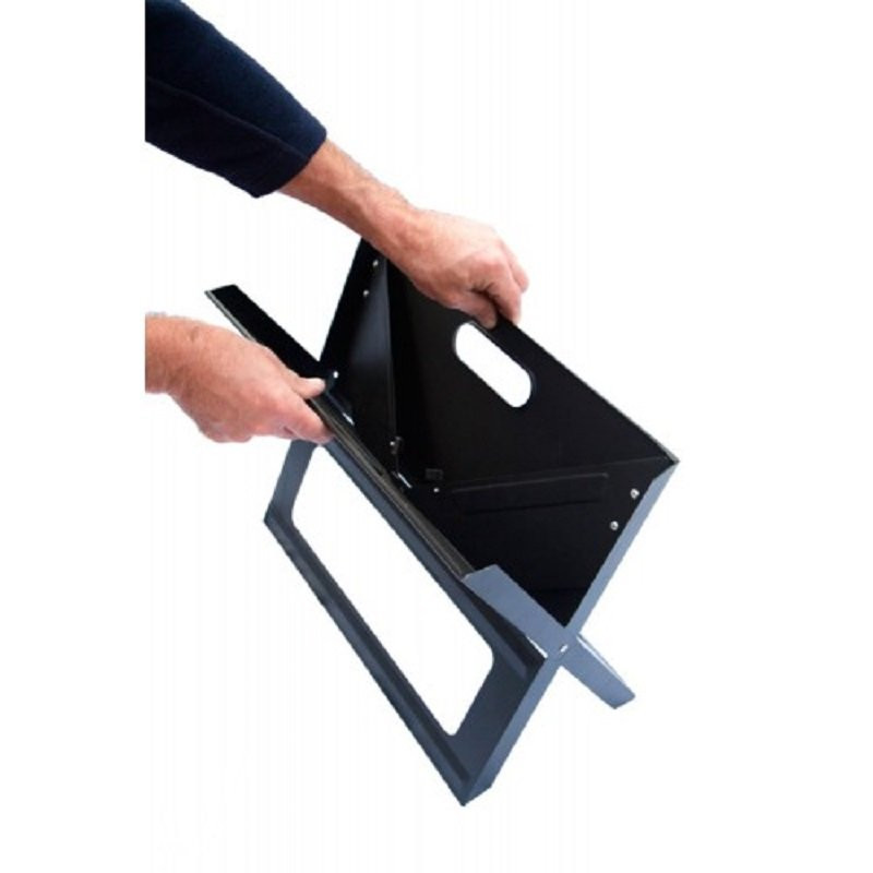 Gril portable de type X, acier