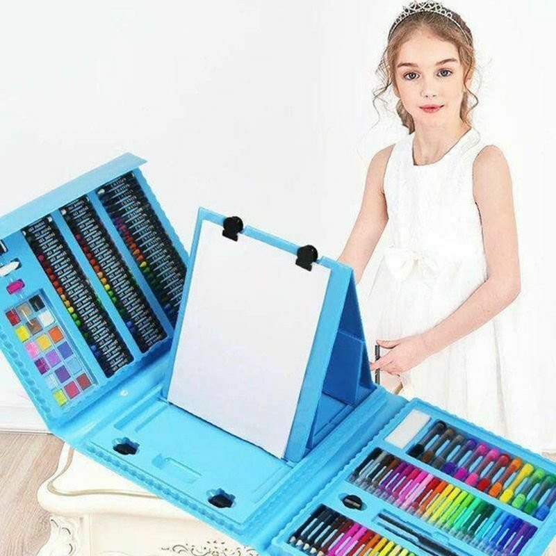 Art Box per bambini, 176 pezzi - Blu