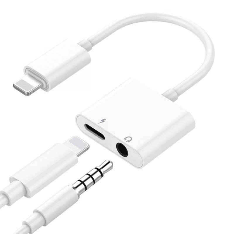 Splitter - 1x Lightning e 1x Aux da 3,5 mm
