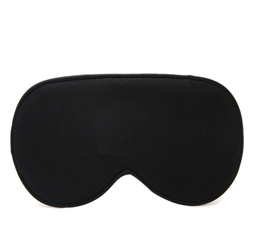 Sleeping mask in silk - Black