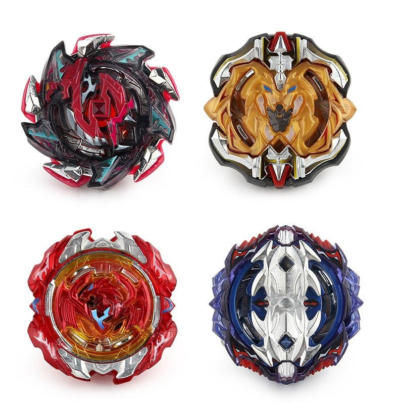 Superblade Top Plate Kampfset 4er-Pack - Blau