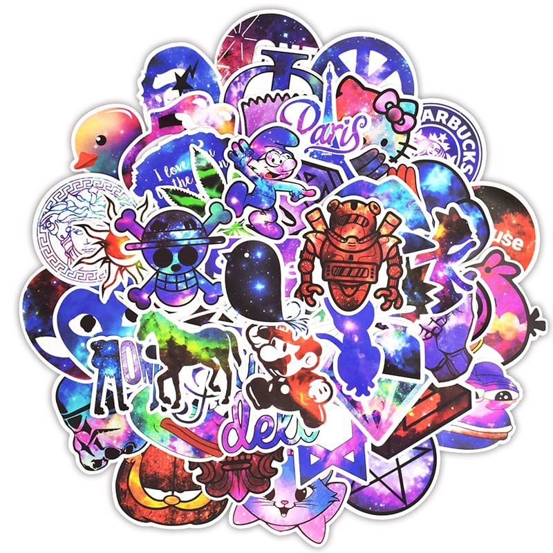 Stickers, 50 pack - Galax 3