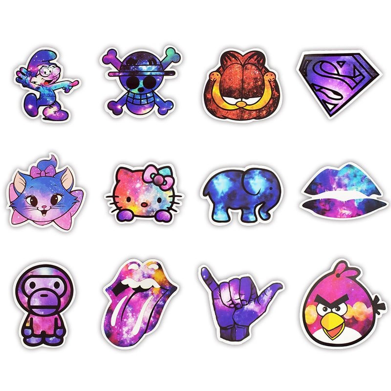 Stickers, 50 pack - Galax 3