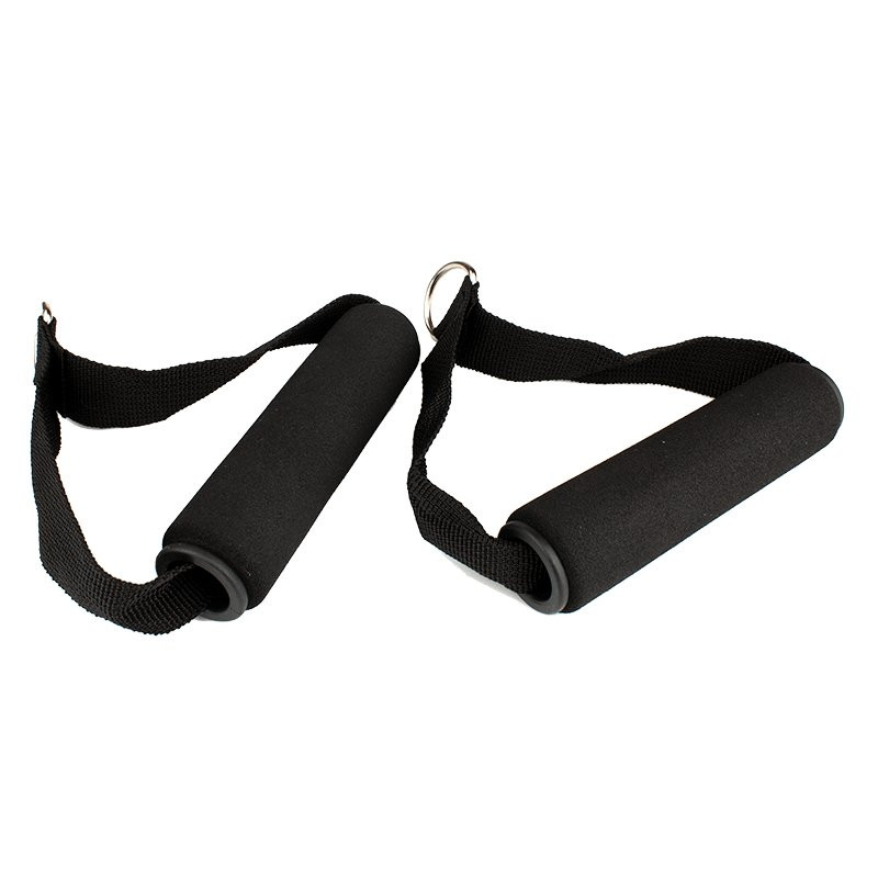 2 pair strap handles for strength training