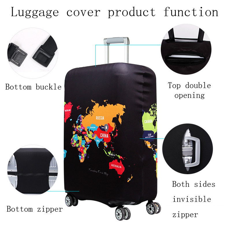 Cover for Suitcase, Countries