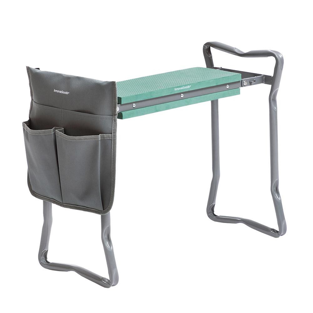 Multifunctional Garden Stool with Tool Bag