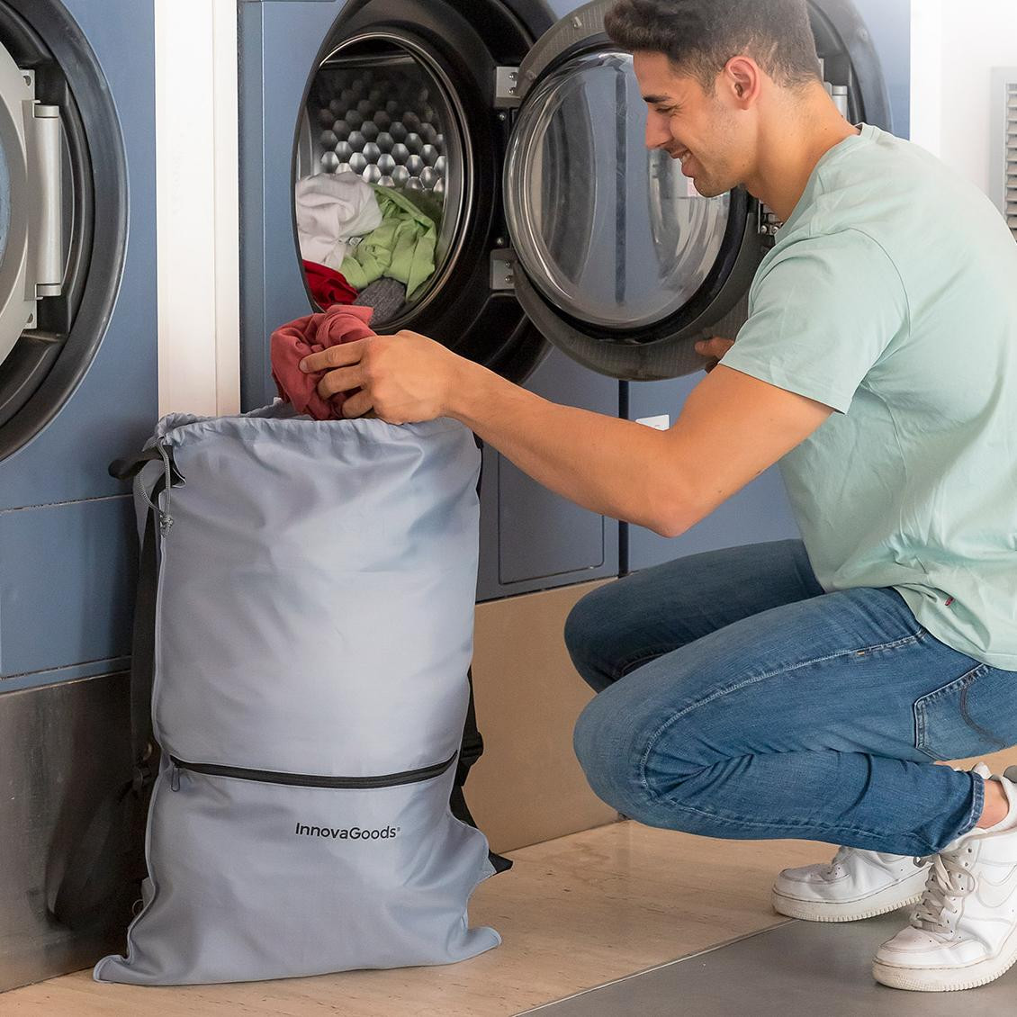 Mochila de lavandería