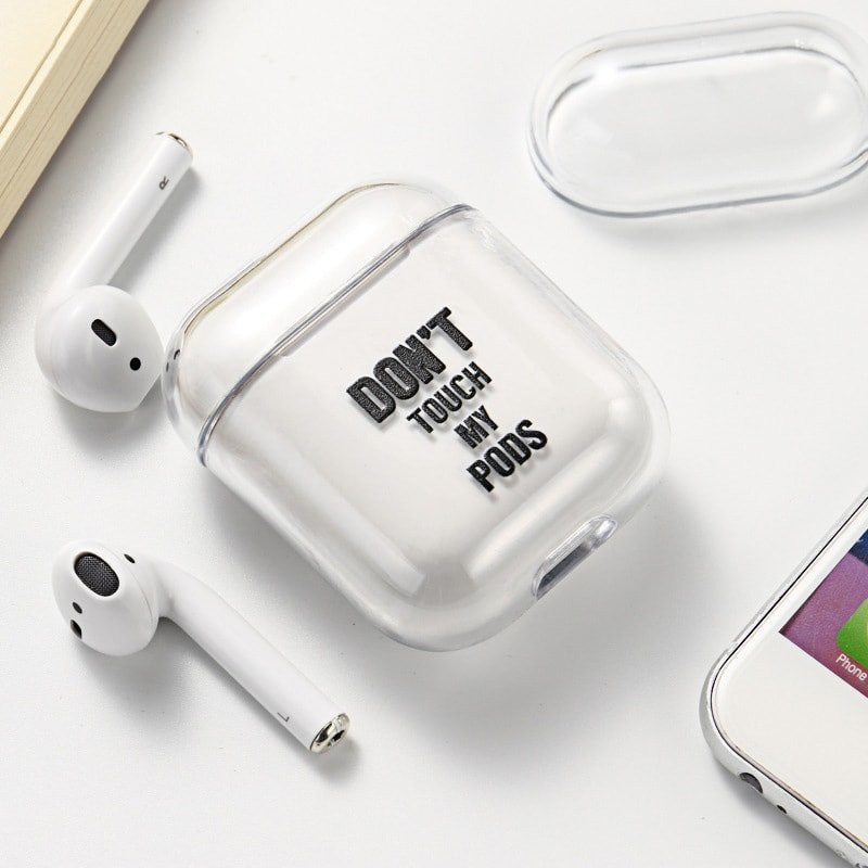 Protective Case for AirPods - Text