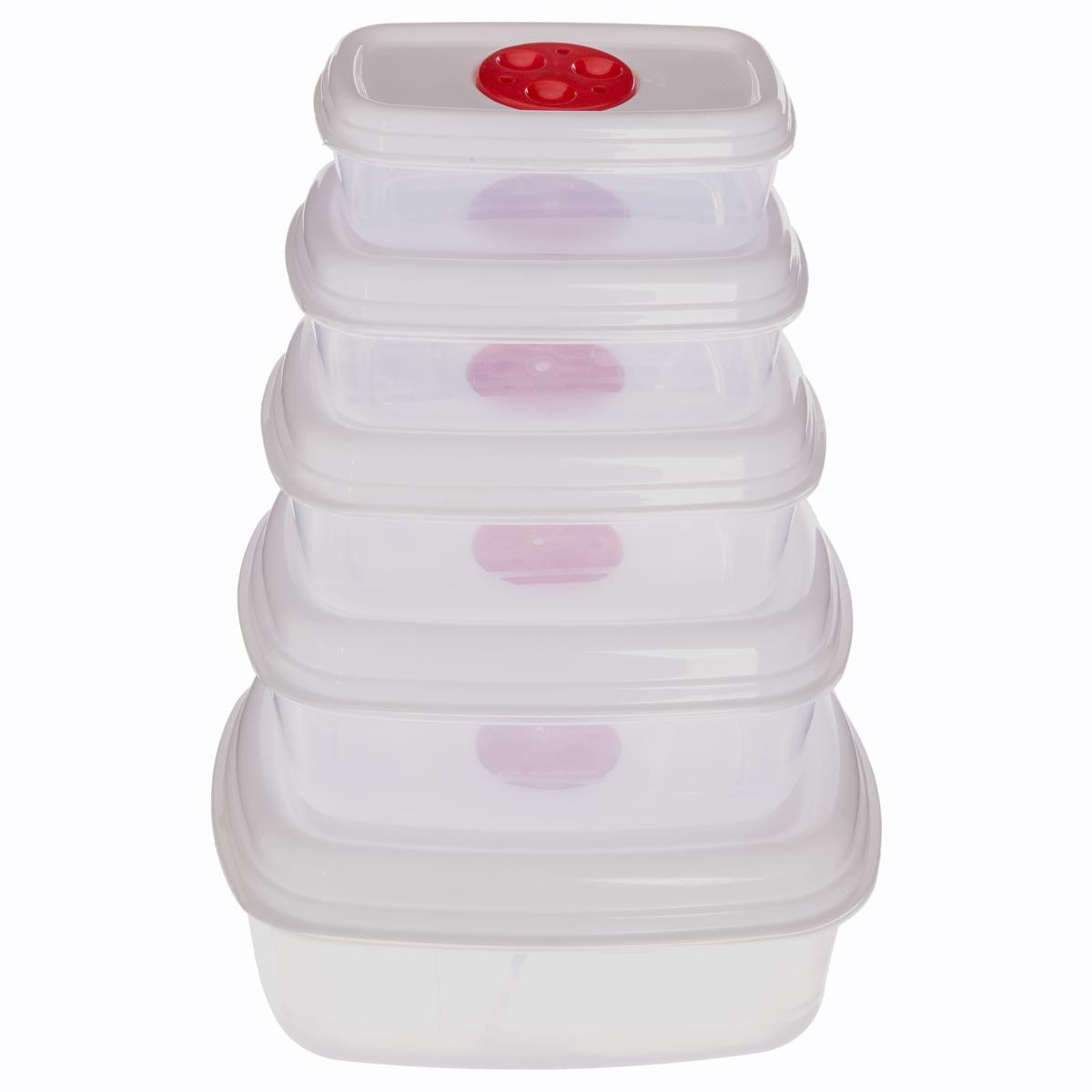 Lunch box microwave safe - 5 pcs