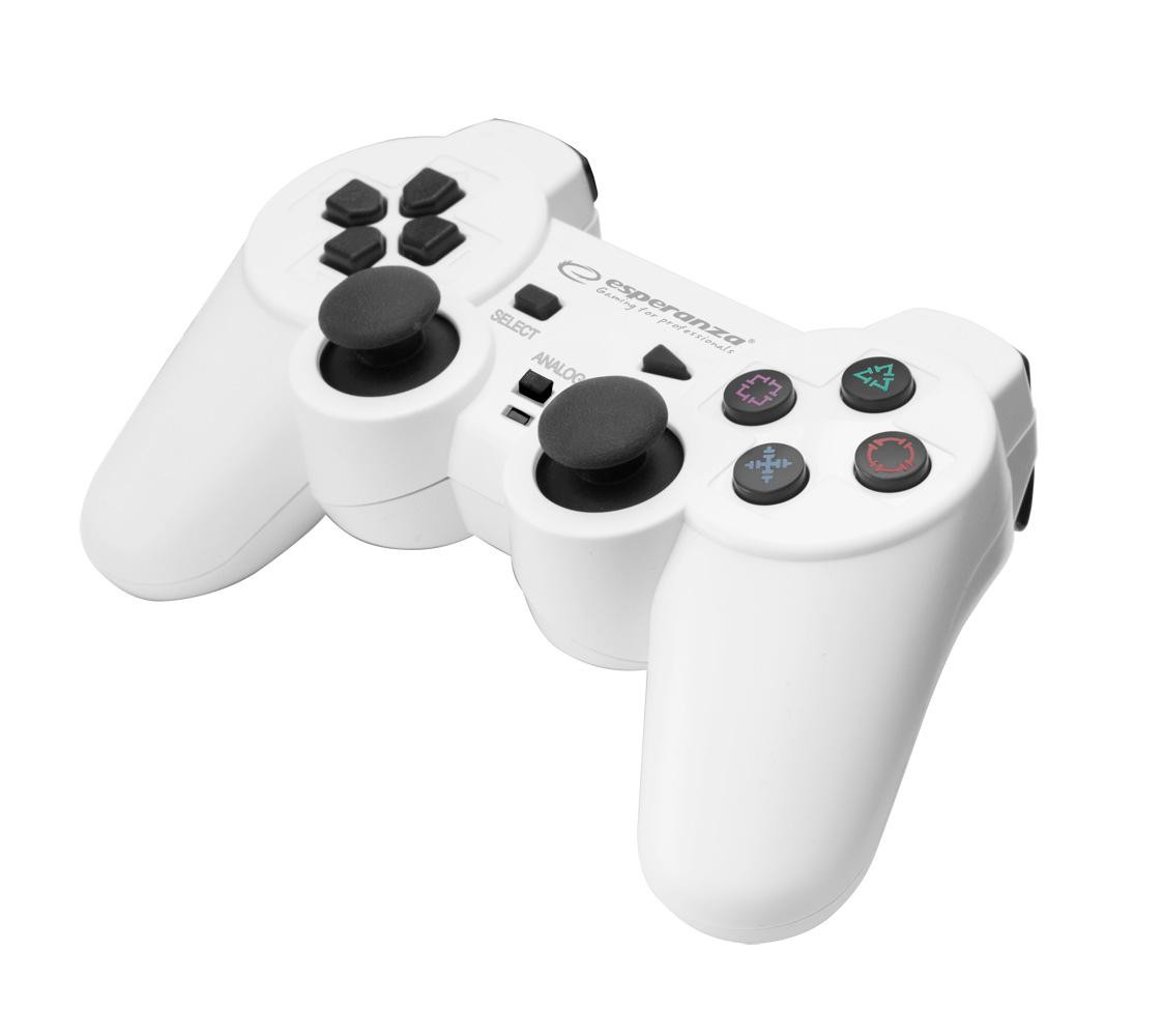 Esperanza - Controller to PC/PS3, Wired - Trooper - White