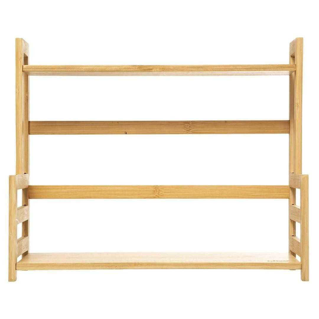 Kitchen shelf - spice shelf - bamboo
