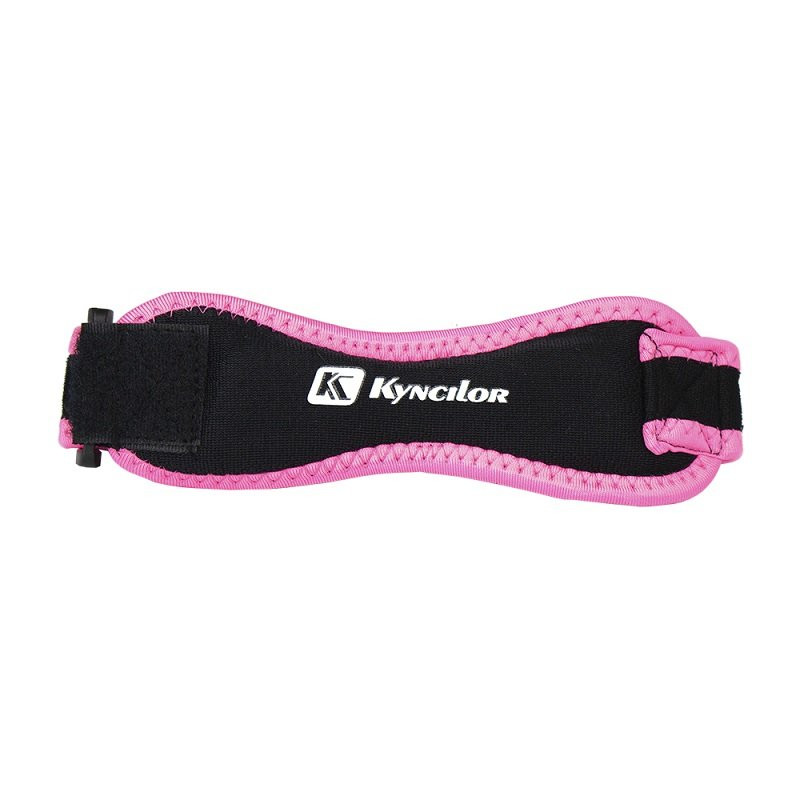 Rodillera ajustable para correr - Rosa