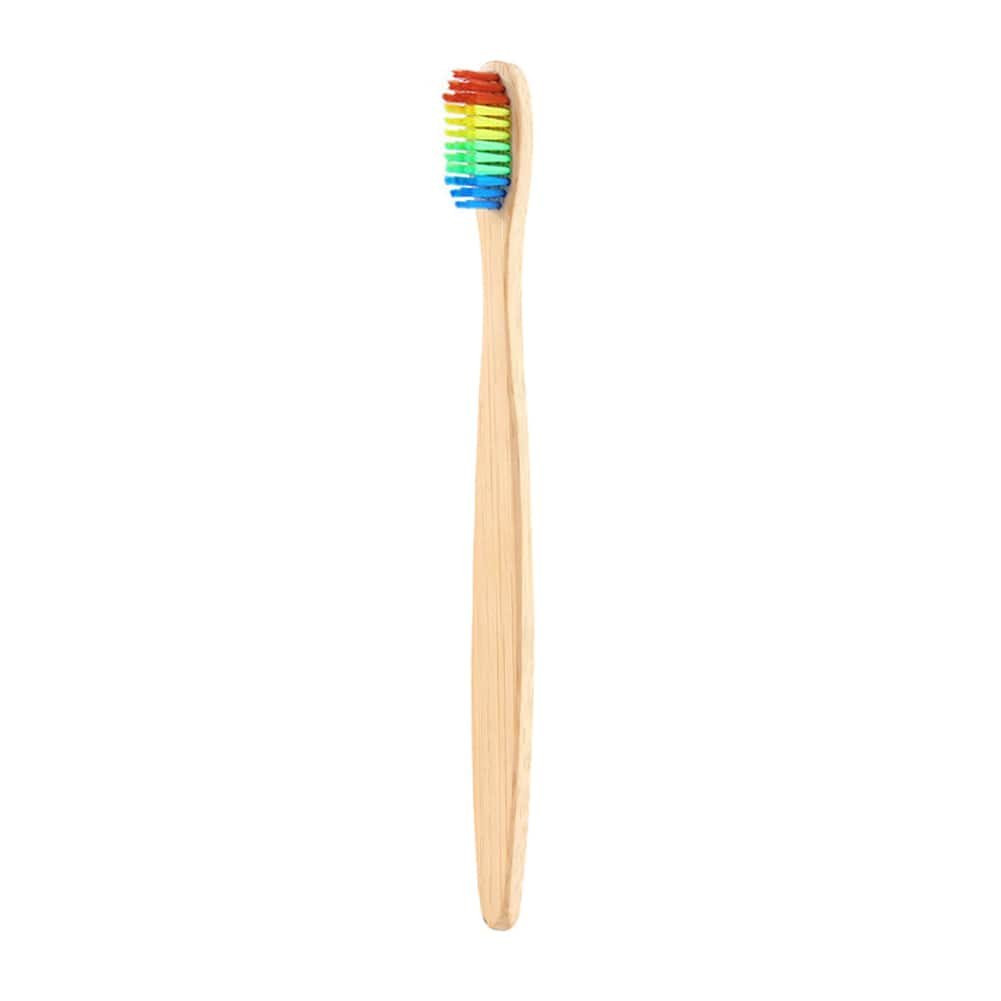 Cepillo de dientes de bambú - Arco iris