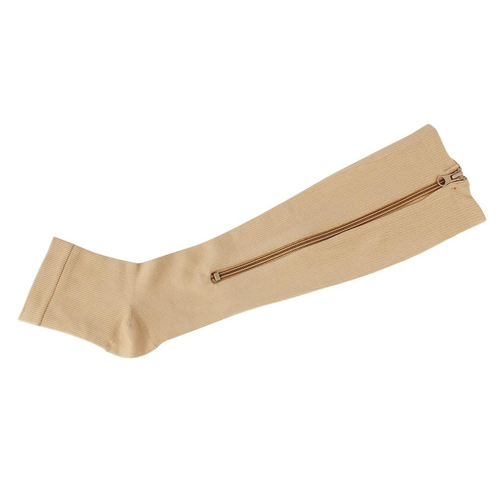 Zip Sox - Chaussettes de compression avec fermeture éclair