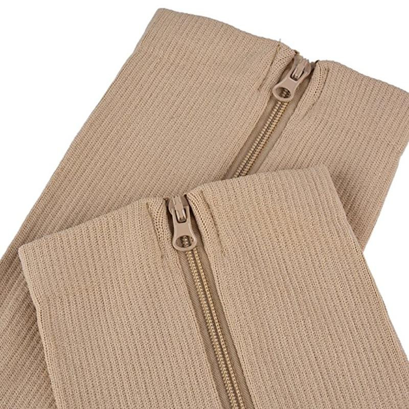 Zip Sox - Chaussettes de compression avec fermeture éclair