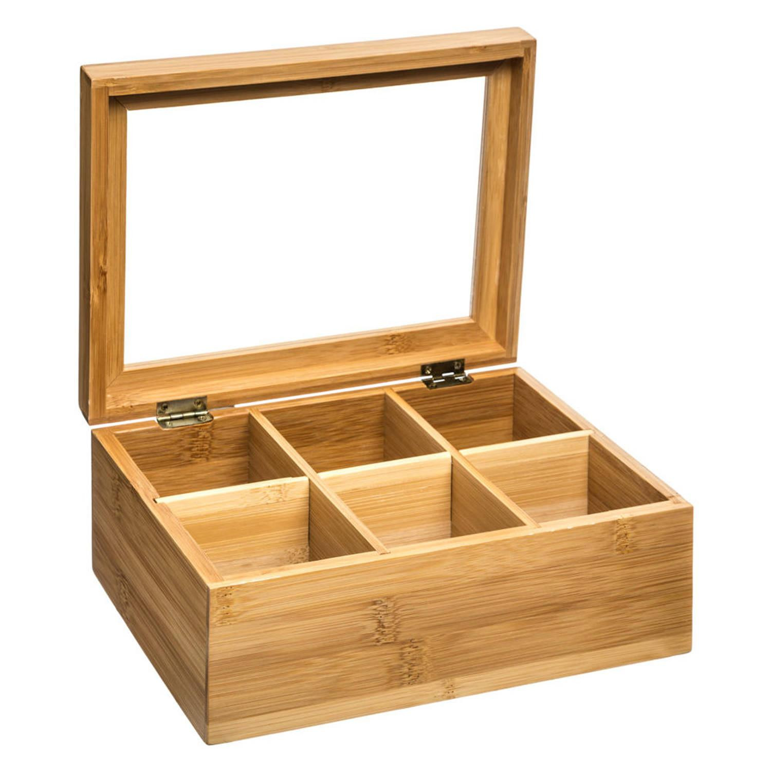 Storage box for tea bags