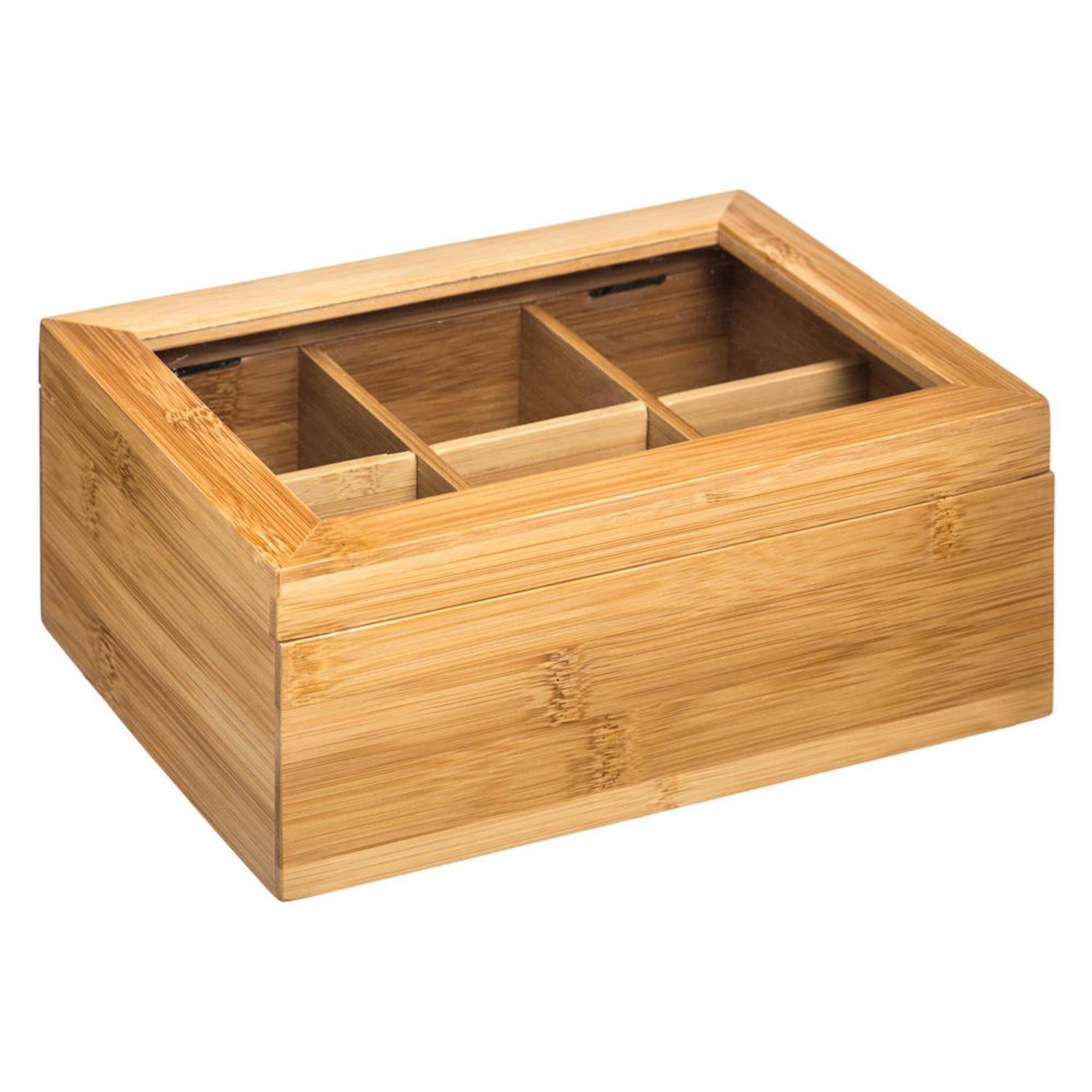Storage box for tea bags