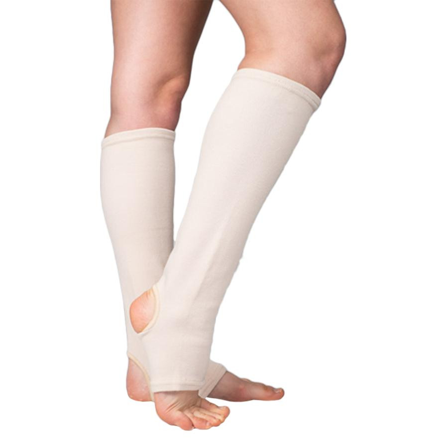 Support socks without feet - 1 pair