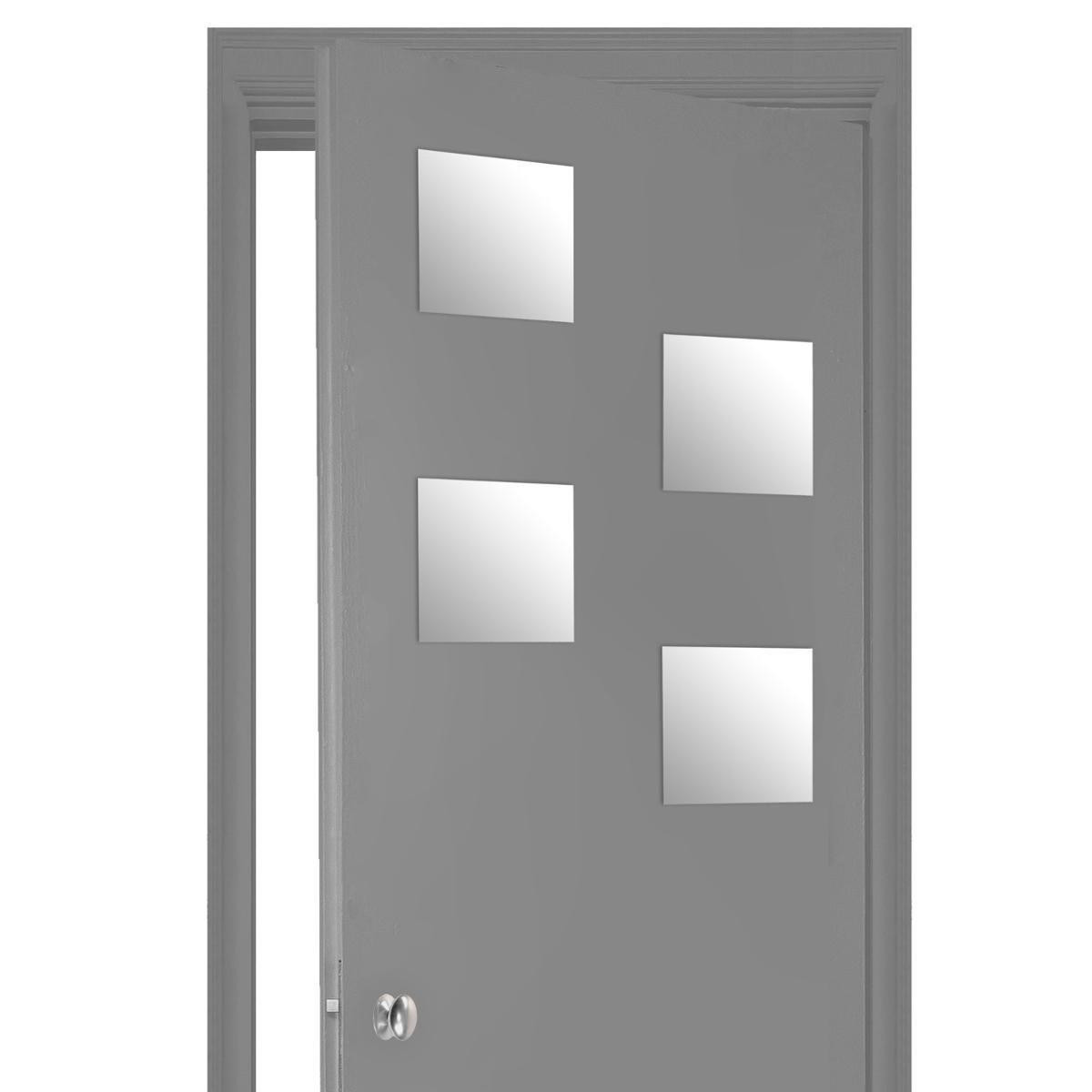 4x Self-adhesive Mirrors