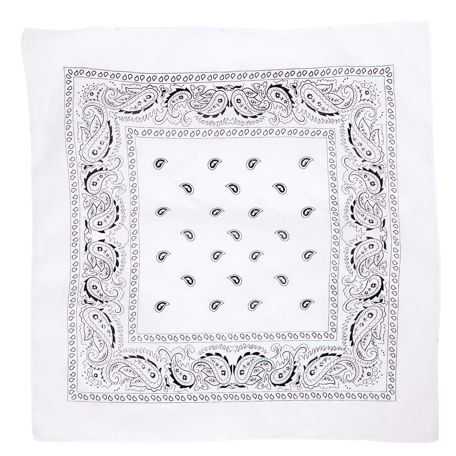 Bandana, Estampada - Branca