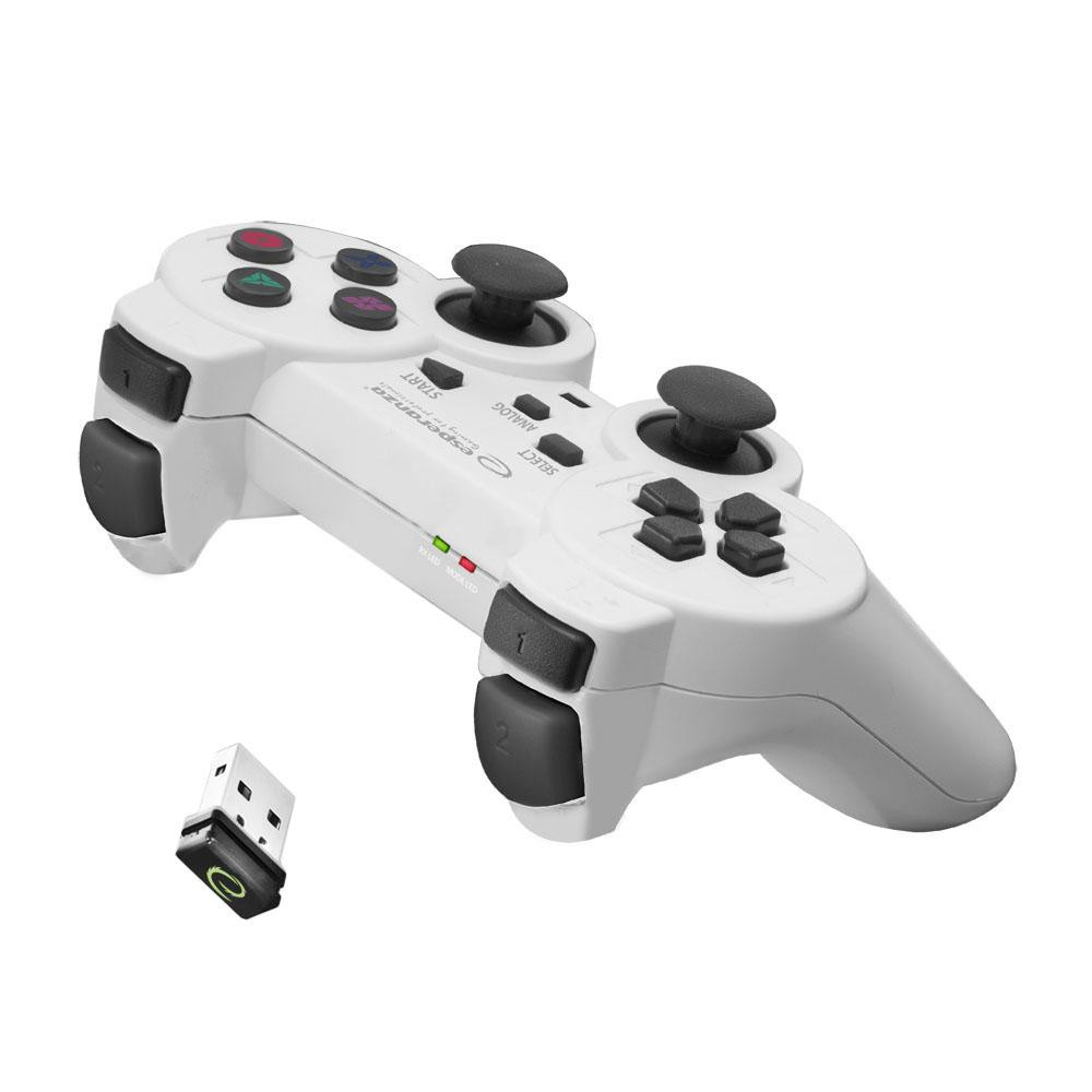 Esperanza - Wireless Gamepad for PC/PS3, GX600 - White